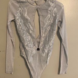 La Senza Silver Bodysuit